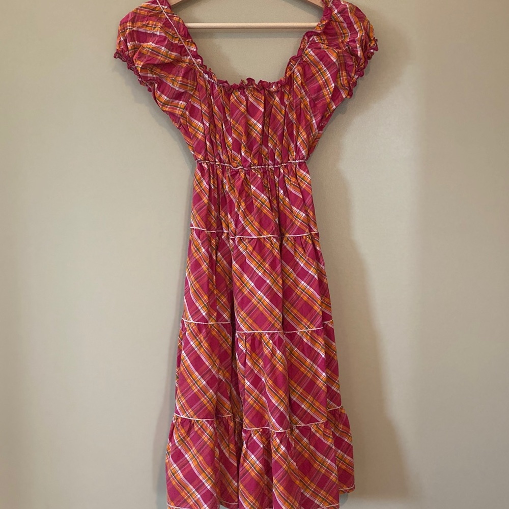 RU Apparel Short Sleeve Picnic Dress